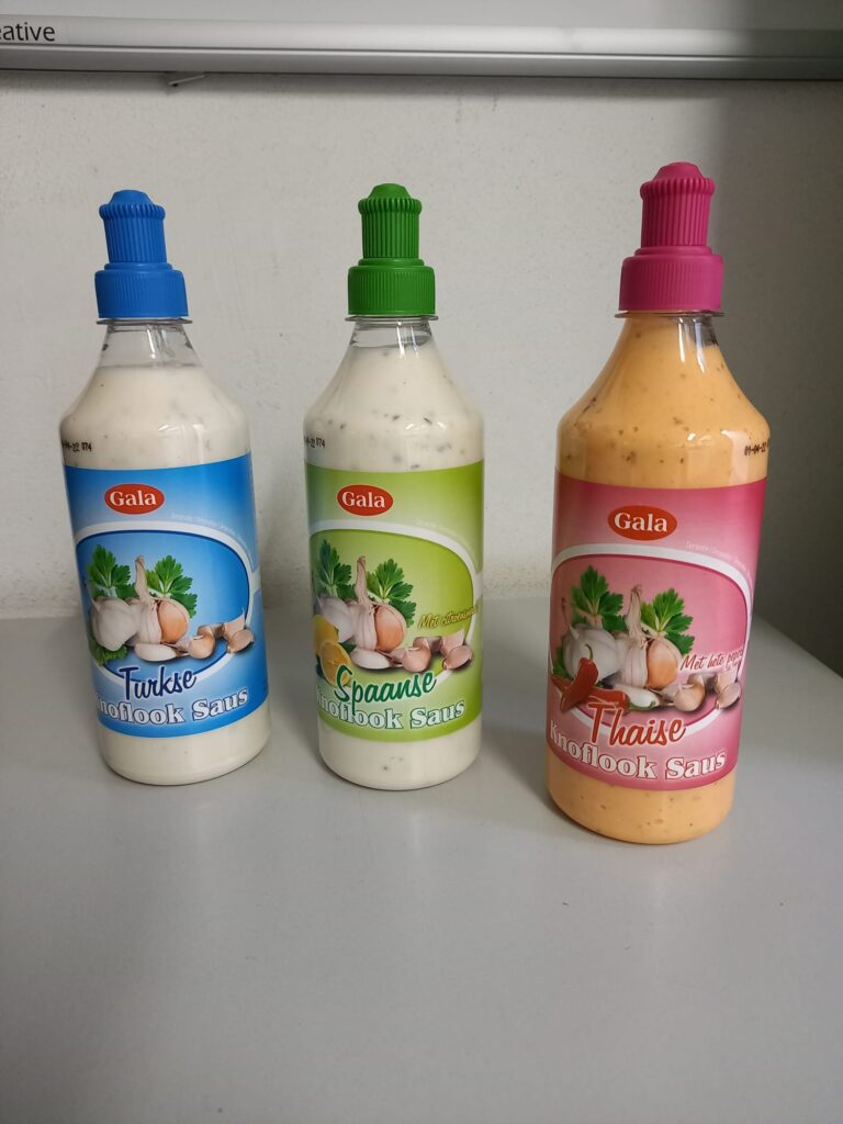 Knoflooksauzen - Fles